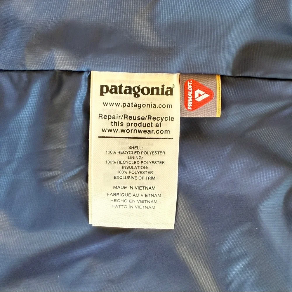 NWT Patagonia Nano Puff Insulated Jacket Women’s Medium Classic Navy Blue - Picture 10 of 13